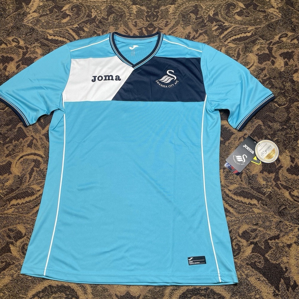 SWANSEA CITY TRAINING 2016 - 2017 SHIRT SOCCER JERSEY JOMA Mens Size Medium New